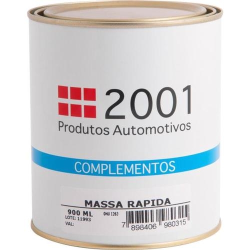 MASSA RAPIDA CINZA 0,9L MARCA 2001