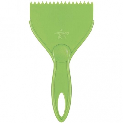 ESPATULA PLAST DENT 08 CM VERDE