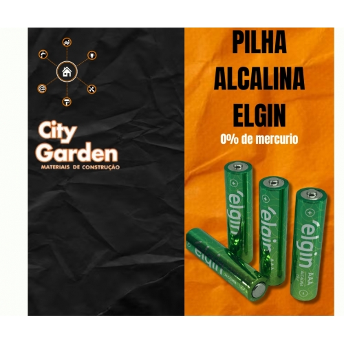 PILHA ALCALINA ELGIN