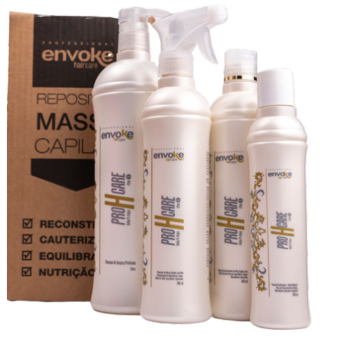 ENVOKE KIT REPOSITOR DE MASSA PROHCARE 4 PASSOS