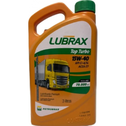 LUBRAX TOP TURBO 15W40 CI-4 3L