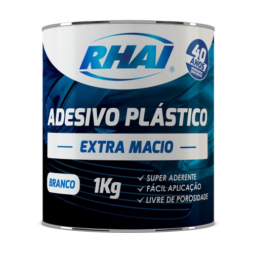 ADESIVO PLASTICO SUPREMO BRANCO 1KG RHAI