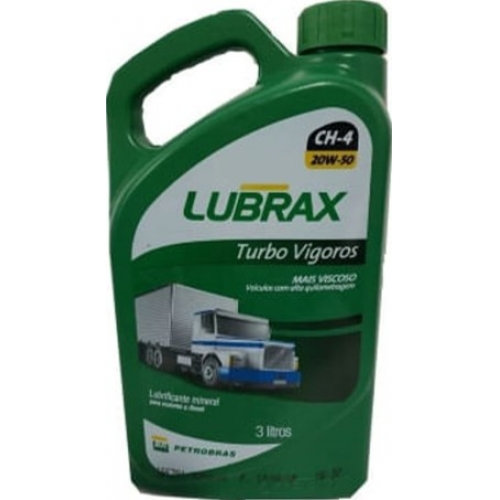 LUBRAX TURBO VIGOROS 20W50 CF-4 3L