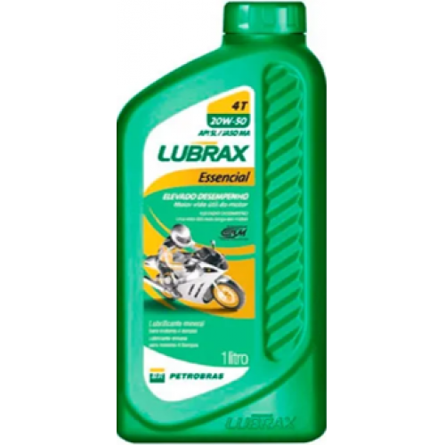 OLEO MOTO 4T 20W50 ESSENCIAL 1L LUBRAX