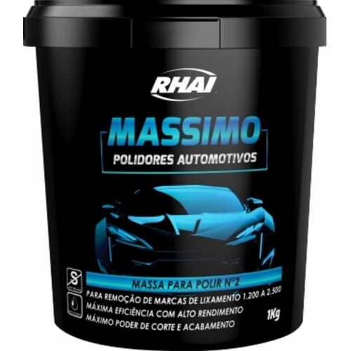 MASSA DE POLIR MASSIMO 1KG RHAI