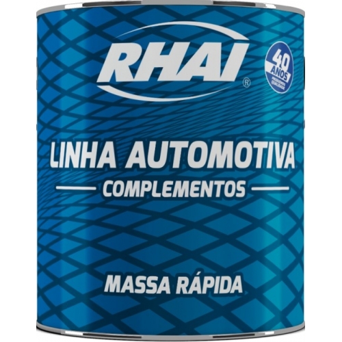 MASSA RAPIDA CINZA 900ML RHAI