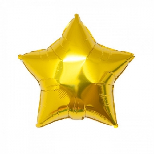 KS BALAO MET ESTRELA 40 CM ZW-50007 -DOURADO