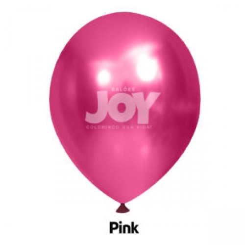 JOY BALAO CROMADO N-09 C|25 -PINK