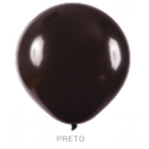 ART-LATEX BALAO REDONDO N-07 C|50 -PRETO