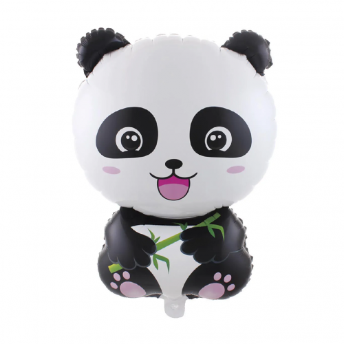 PONTO DAS FESTAS BALAO METALIZADO PANDA 49X77CM 982