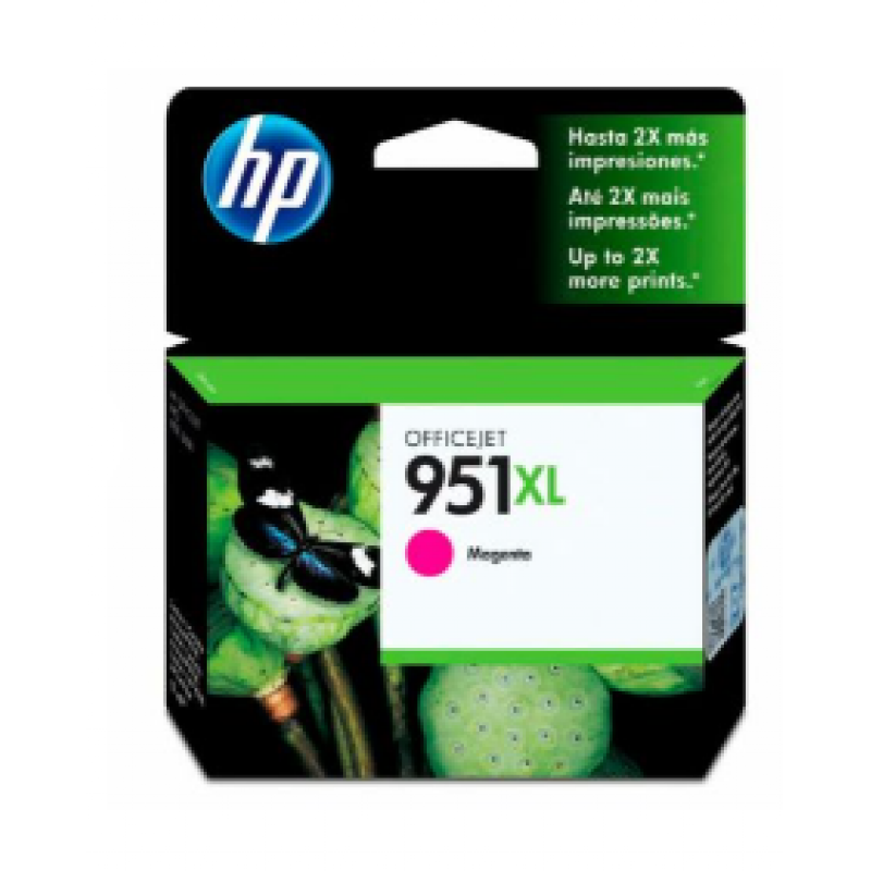 CARTUCHO DE TINTA HP 951XL - CN047AB MAGENTA 17ml ORIGINAL