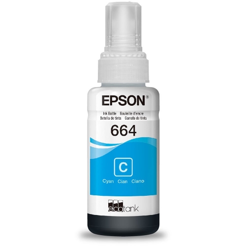 TINTA EPSON CYAN REFIL T664220 70ML