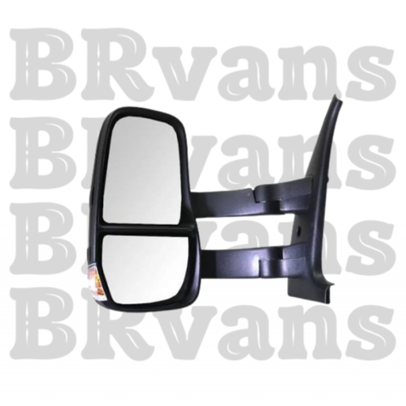 Retrovisor Braço Longo Manual Iveco LE de 2008 a 2012