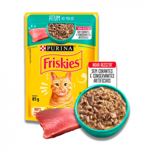 FRISKIES SACHE GATO ATUM - 85G