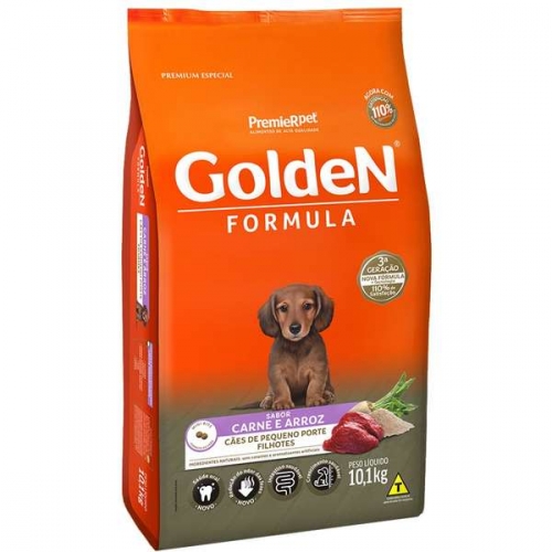 GOLDEN FILHOTE R.P CARNE - 10KG