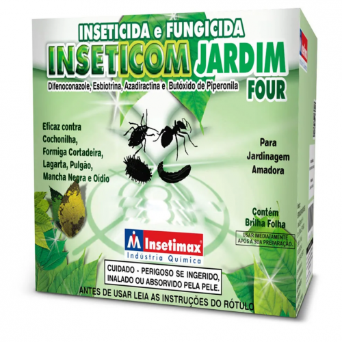 INSETICIDA E FUNGICIDA INSETICOM JARDIM - 5 BLISTERS - 50ML