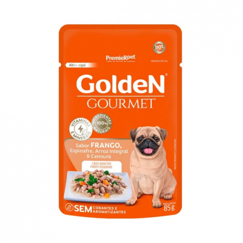 GOLDEN GOURMET FRANGO SACHE CACHORRO R.P - 85G