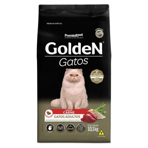 GOLDEN GATO CARNE - 10KG