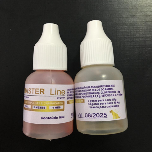 MASTER LINE ANTIPULGAS - 5ML