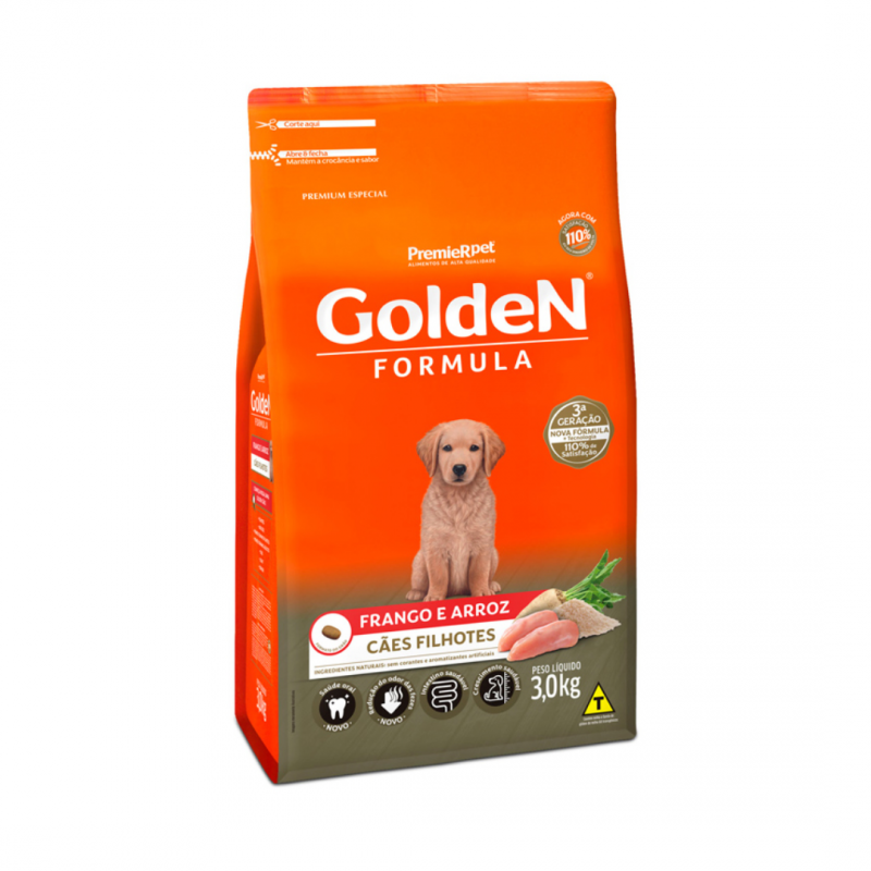 GOLDEN FILHOTE R.M FRANGO - 3KG