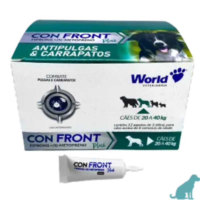 CONFRONT PLUS 2,68ML - 20 a 40KG - 1UN