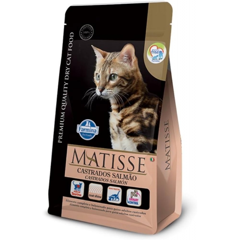 MATISSE CASTRADO SALMAO - 7,5KG