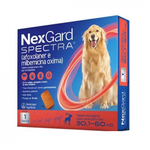 NEXGARD SPECTRA GG 30,1-60KG - 1UN