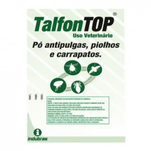 TALFON TOP PO ANTIPULGAS, PIOLHOS E CARRAPATOS PACOTE - 1KG