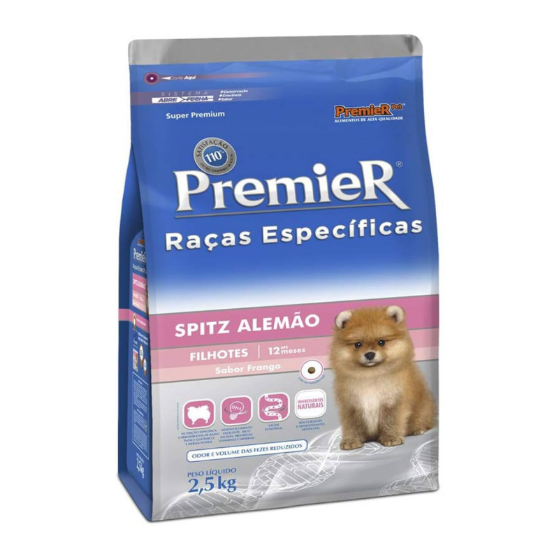 PREMIER SPITZ ALEMAO FILHOTE 2.5 KG