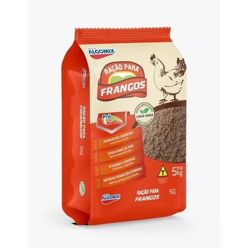 ALGOMIX RAÇÃO PARA FRANGOS - 5KG