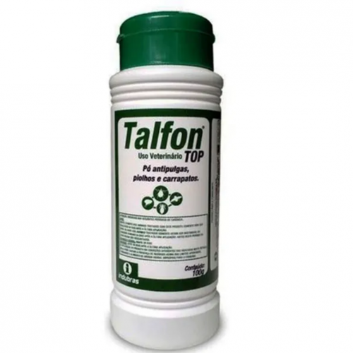 TALFON TOP PO ANTIPULGAS, PIOLHOS E CARRAPATOS - 100G