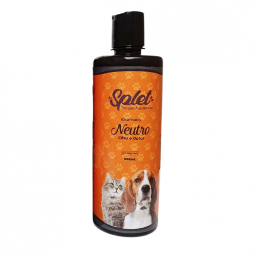 SPLET SHAMPOO NEUTRO CAES E GATOS 500ML - 1UN