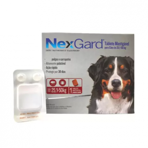 NEXGARD 25,1-50 KG - 1UN