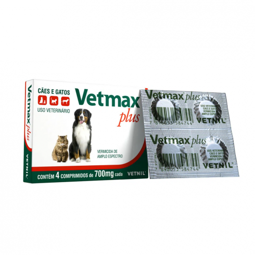 VETMAX PLUS COMPRIMIDO - 1UN