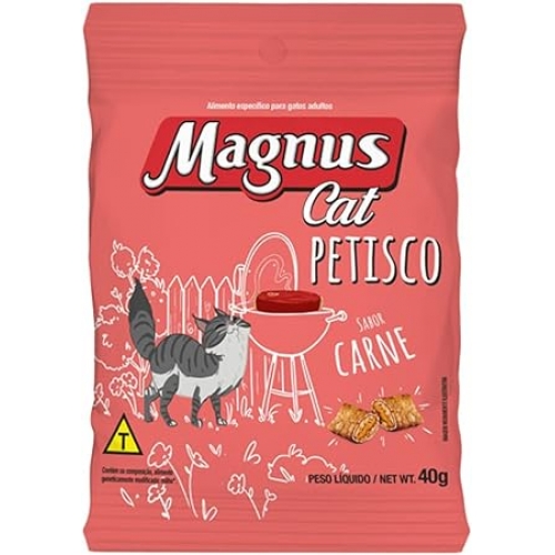 MAGNUS CAT PETISCO CARNE - 40G