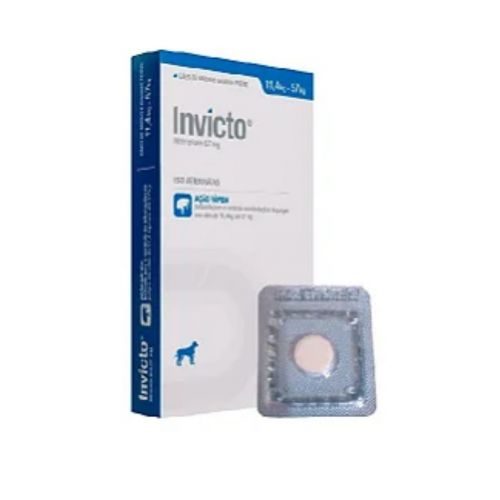 INVICTO NITEMPIRAM 57mg 11,4KG-57KG - 1UN