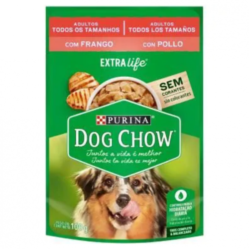 DOG CHOW SACHE FRANGO T.T - 100G