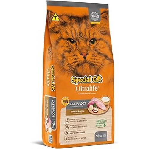 SPECIAL CAT ULTRALIFE FRANGO CASTRADO - 10KG