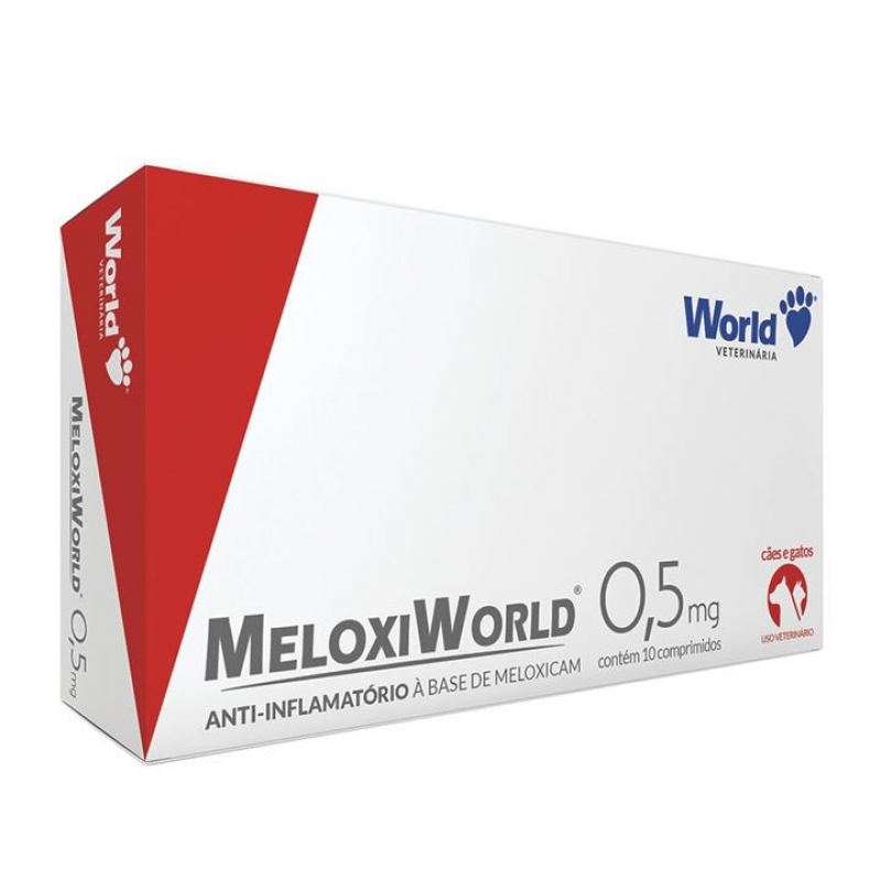 MELOXIWORLD 0,5 MG CAIXA - 10 COMPRIMIDOS