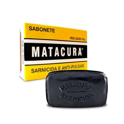 SABONETE MATACURA SARNICIDA E ANTIPULGAS - 80G