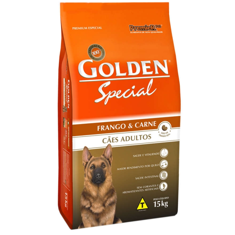 GOLDEN SPECIAL ADULTO 15 KG 7897348202431