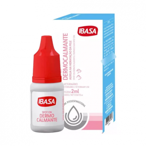 IBASA DERMOCALMANTE AUXILIA NA HIDRATAÇÃO DA PELE - 2ML