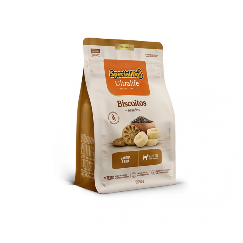 SPECIAL DOG ULT BISCOITOS BANANA - 250G