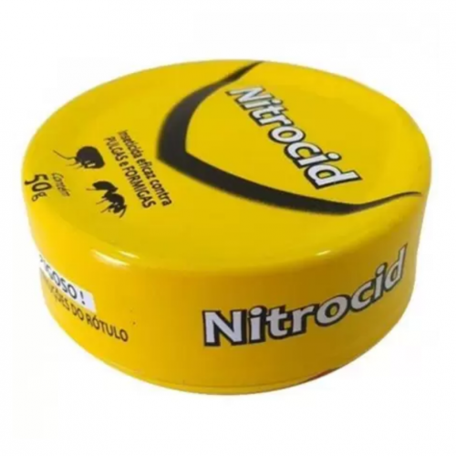 NITROCID INSETICIDA EFICAZ CONTRA PULGAS E FOMRIGAS - 50G