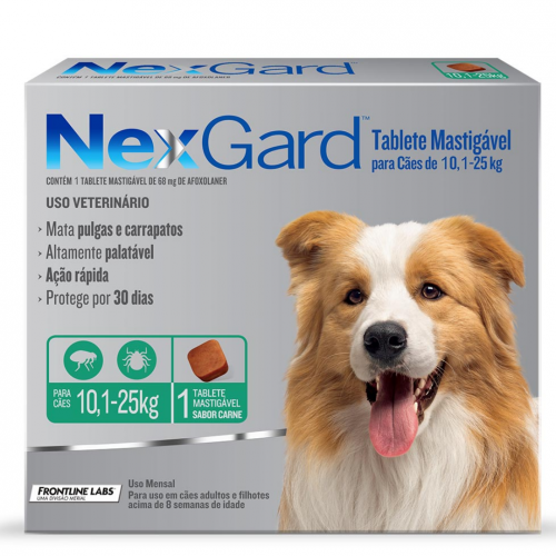 NEXGARD 10,1-25 KG - 1UN