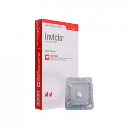 INVICTO NITEMPIRAM 11,4mg 11,4KG - 1UN