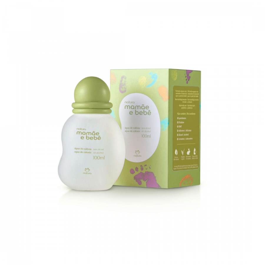 NATURA PERFUME MAMAE E BEBE 100ML - 1UN