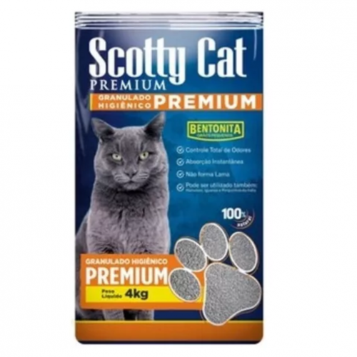 SCOTTY CAT AREIA PREMIUM GRÃOS PEQUENOS - 4KG