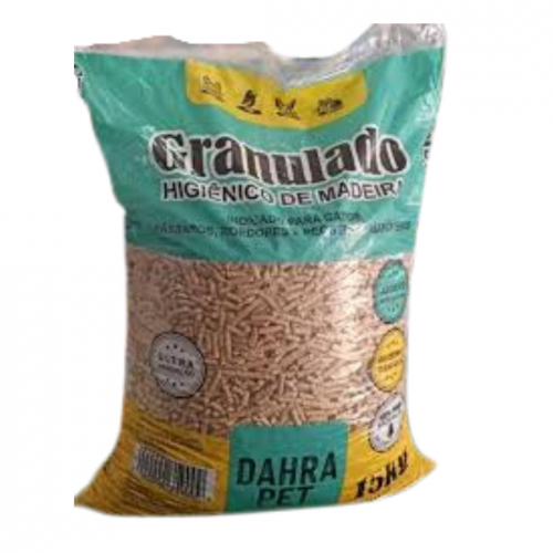 DAHRA PET GRANULADO HIGIEICO DE MADEIRA - 15KG