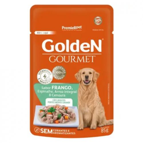 GOLDEN GOURMET FRANGO SACHE CACHORRO R.M - 85G